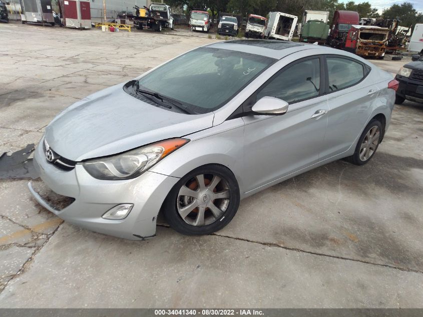 2013 Hyundai Elantra Limited VIN: 5NPDH4AE9DH171771 Lot: 34041340