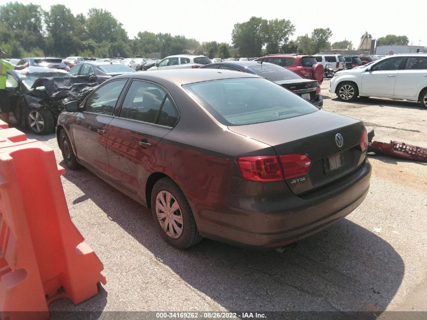 2012 Volkswagen Jetta 2.0L S VIN: 3VW1K7AJ9CM471819 Lot: 34169262