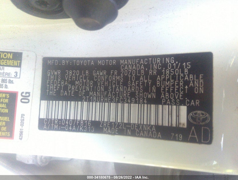 2T1BURHE3FC349184