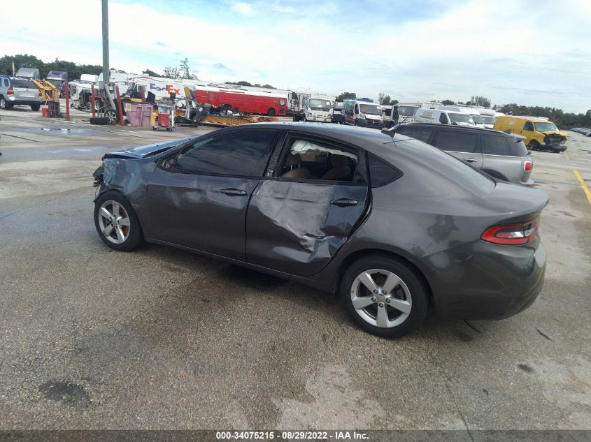 2015 Dodge Dart Sxt VIN: 1C3CDFBB9FD221444 Lot: 34075215