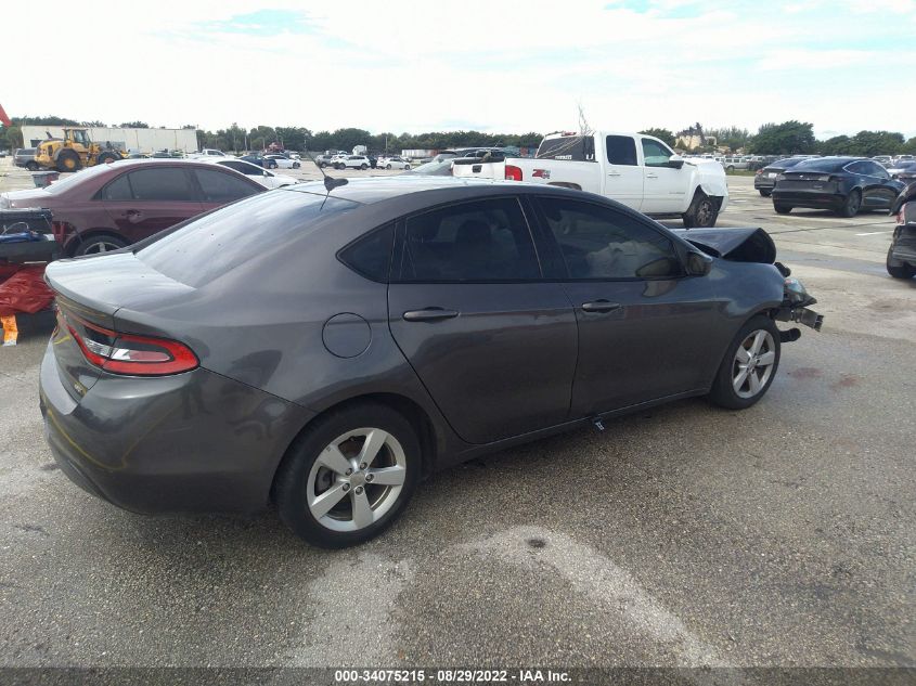 2015 Dodge Dart Sxt VIN: 1C3CDFBB9FD221444 Lot: 34075215