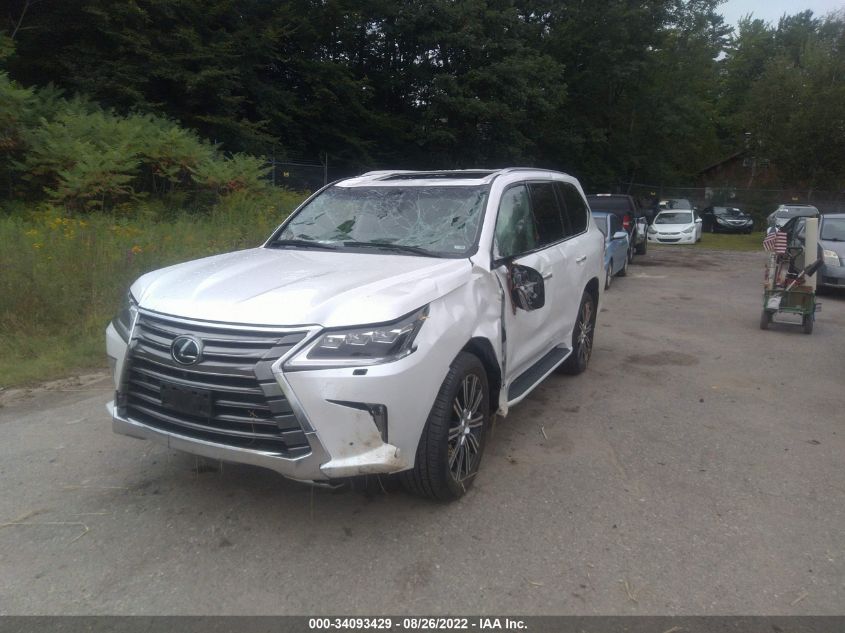 2018 Lexus Lx 570 Three-Row VIN: JTJHY7AXXJ4257917 Lot: 34093429