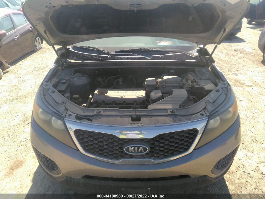 2012 Kia Sorento Lx VIN: 5XYKT4A18CG229765 Lot: 34198980