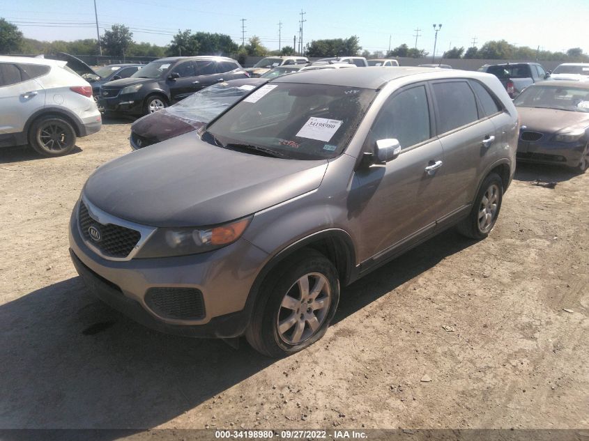 2012 Kia Sorento Lx VIN: 5XYKT4A18CG229765 Lot: 34198980