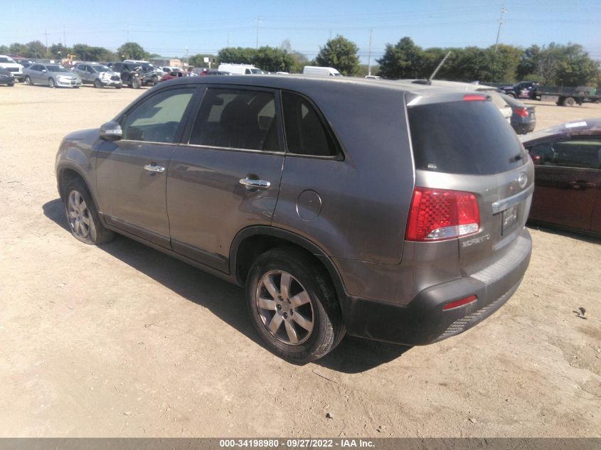 2012 Kia Sorento Lx VIN: 5XYKT4A18CG229765 Lot: 34198980