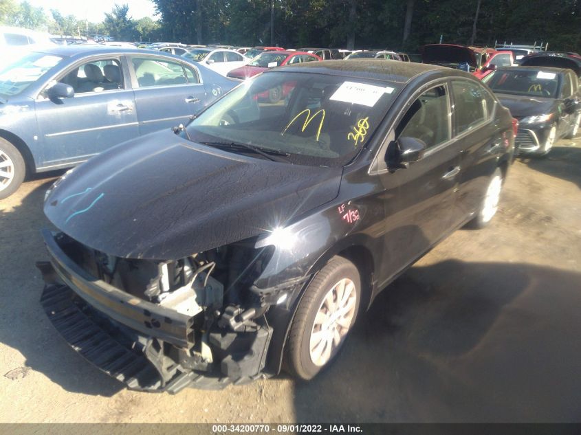 2016 Nissan Sentra S VIN: 3N1AB7AP0GY309425 Lot: 34200770