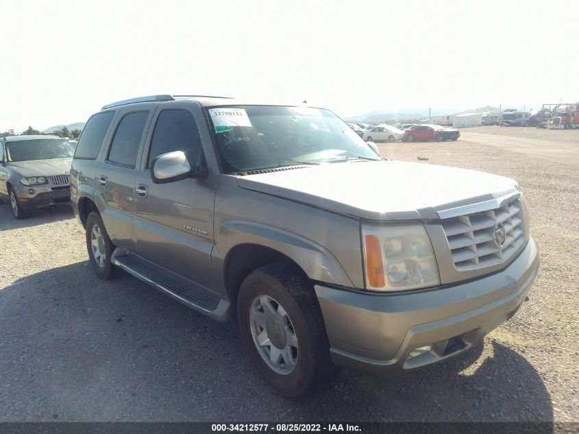 2002 Cadillac Escalade VIN: 1GYEK63N12R233887 Lot: 34212577