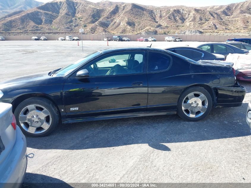 2007 Chevrolet Monte Carlo Ss VIN: 2G1WL15C479260467 Lot: 34214651