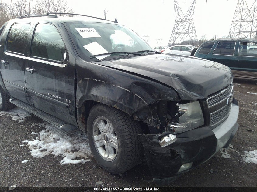 2008 Chevrolet Avalanche 1500 Lt VIN: 3GNFK12378G139414 Lot: 34231457