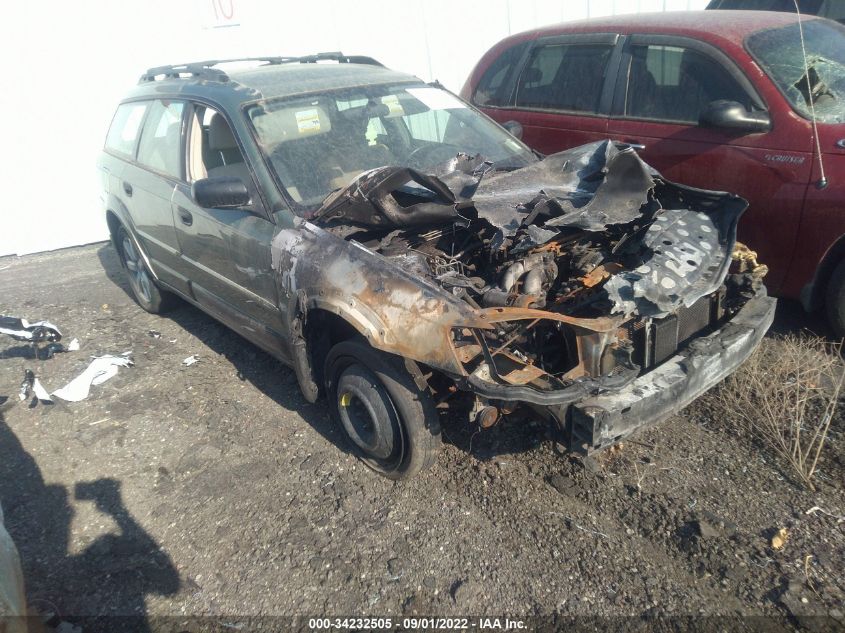 2006 Subaru Outback 2.5I VIN: 4S4BP61C667322279 Lot: 34232505