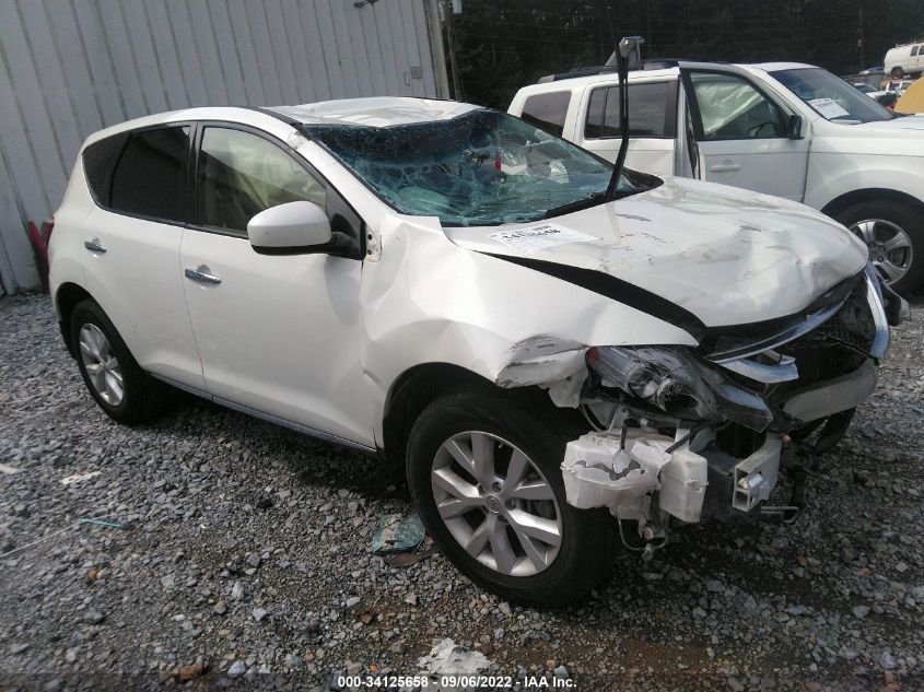 JN8AZ1MU5DW213921 2013 Nissan Murano S