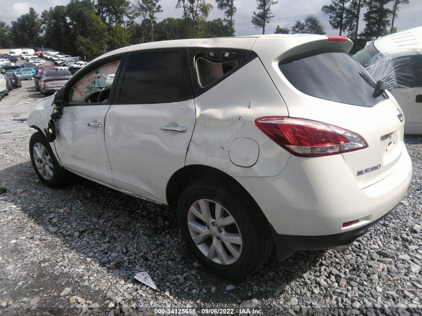 JN8AZ1MU5DW213921 2013 Nissan Murano S