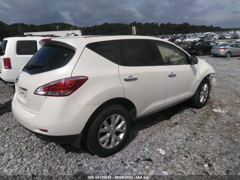 2013 Nissan Murano S VIN: JN8AZ1MU5DW213921 Lot: 34125658