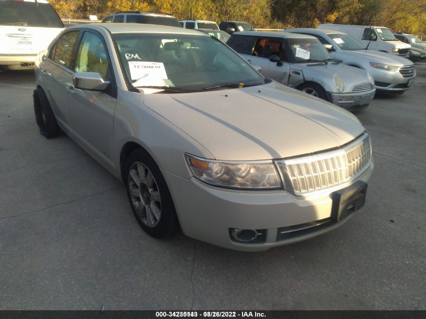 2007 Lincoln Mkz VIN: 3LNHM26T27R648563 Lot: 34235143