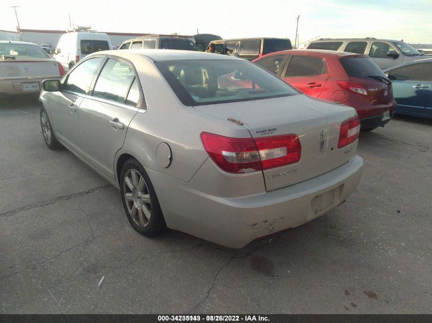 2007 Lincoln Mkz VIN: 3LNHM26T27R648563 Lot: 34235143