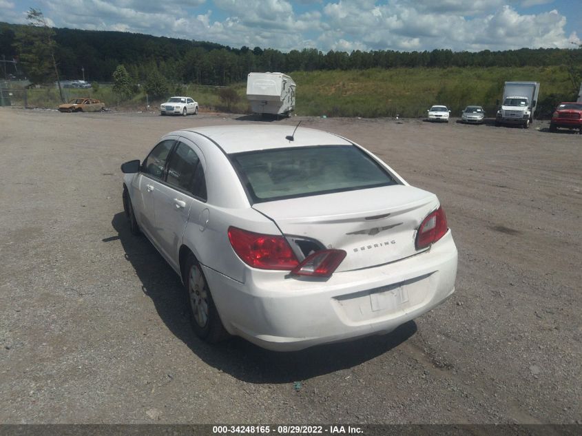 2010 Chrysler Sebring Touring VIN: 1C3CC4FB3AN232816 Lot: 34248165