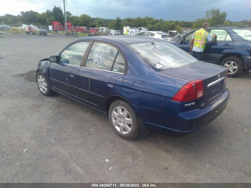 2002 Honda Civic Ex VIN: 1HGES26712L008403 Lot: 34264713