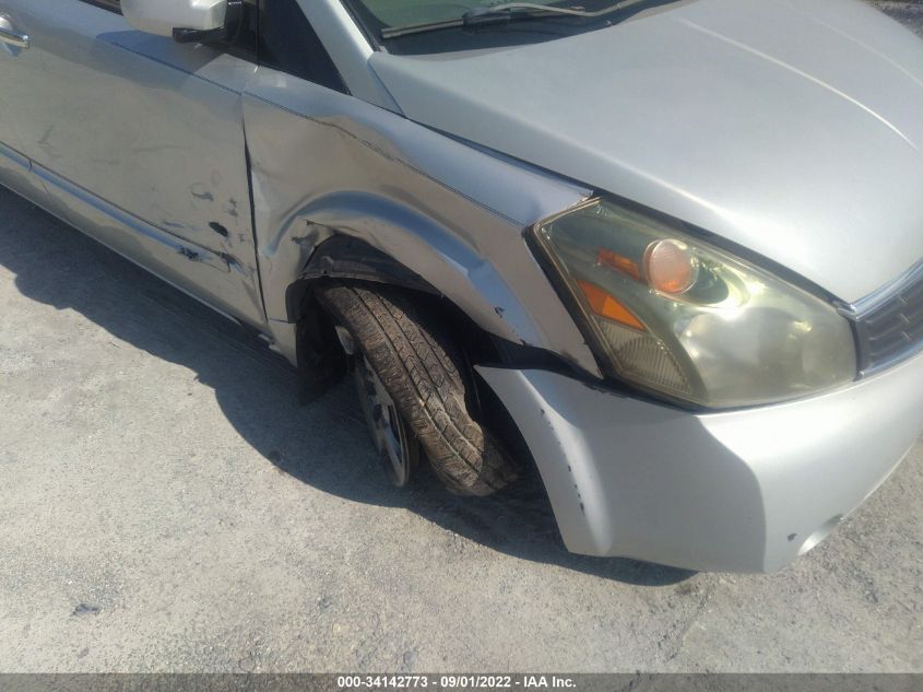 2008 Nissan Quest 3.5 VIN: 5N1BV28U18N105640 Lot: 34142773