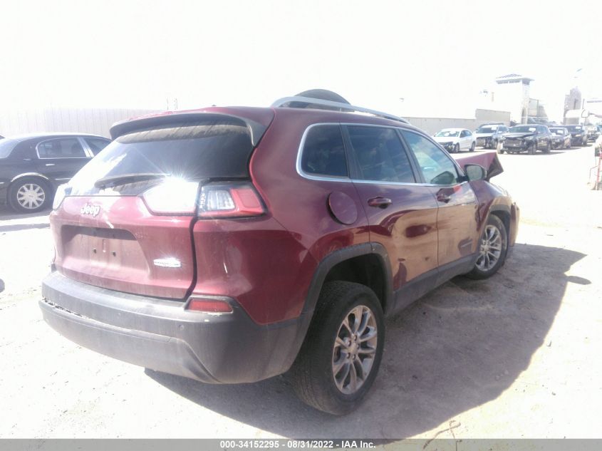 2020 Jeep Cherokee Latitude Plus Fwd VIN: 1C4PJLLB0LD629796 Lot: 34152295