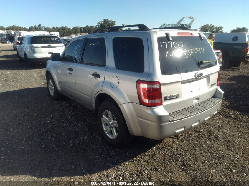 2010 Ford Escape Hybrid Limited VIN: 1FMCU5K31AKC68613 Lot: 34270471