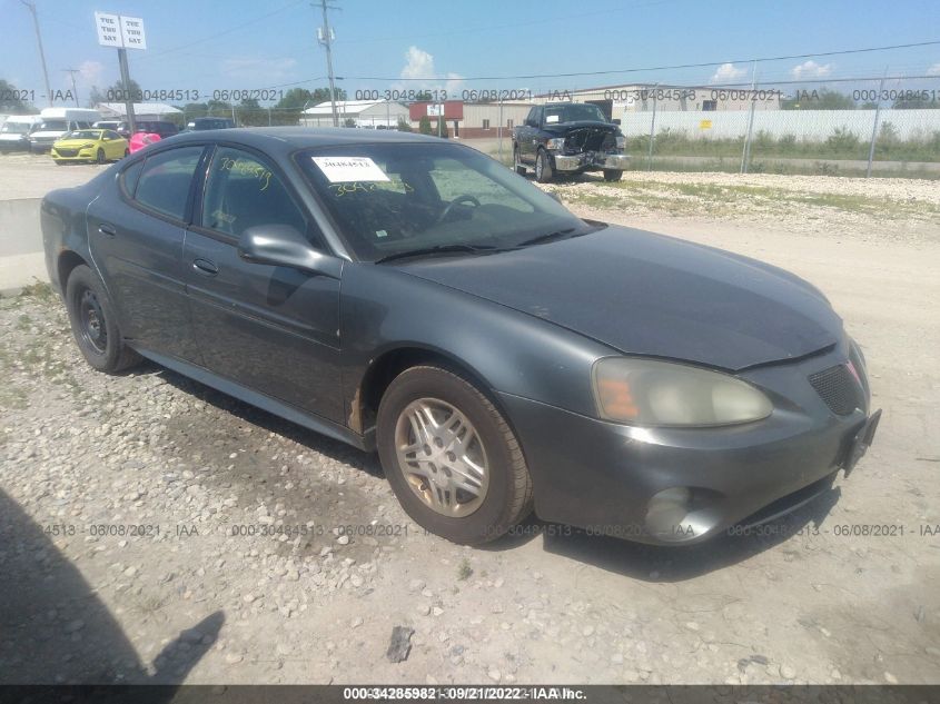 2004 Pontiac Grand Prix Gt1 VIN: 2G2WP522041277571 Lot: 34285982