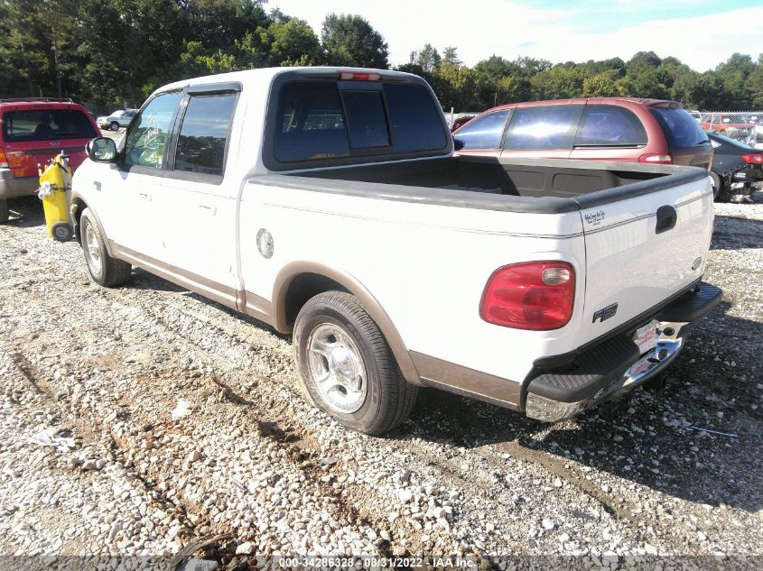 2001 Ford F-150 Supercrew Xlt/Harley-Davidson/Lariat/King Ranch VIN: 1FTRW07LX1KB10324 Lot: 34286328