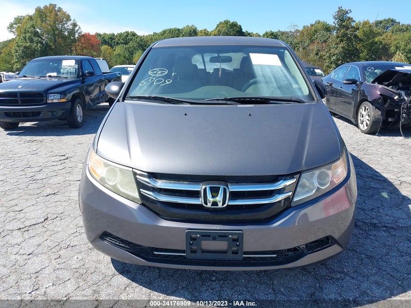 2014 Honda Odyssey Lx VIN: 5FNRL5H20EB017858 Lot: 34176909