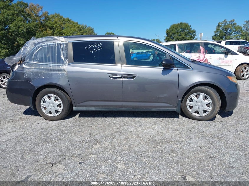 2014 Honda Odyssey Lx VIN: 5FNRL5H20EB017858 Lot: 34176909