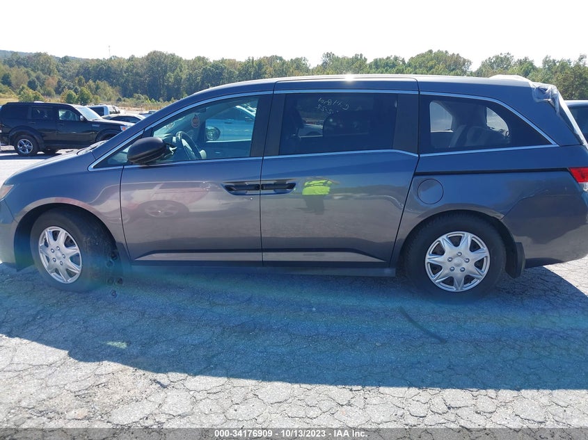 2014 Honda Odyssey Lx VIN: 5FNRL5H20EB017858 Lot: 34176909