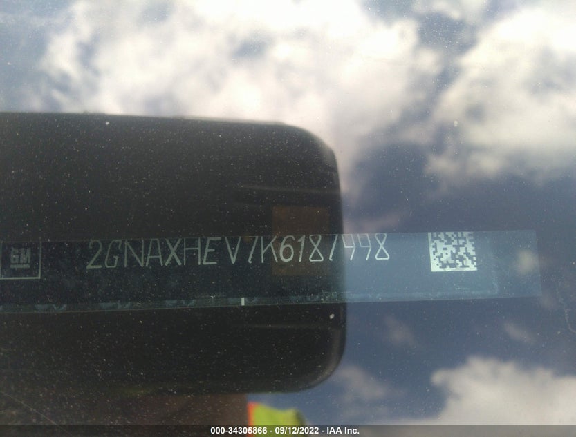 2GNAXHEV7K6187998