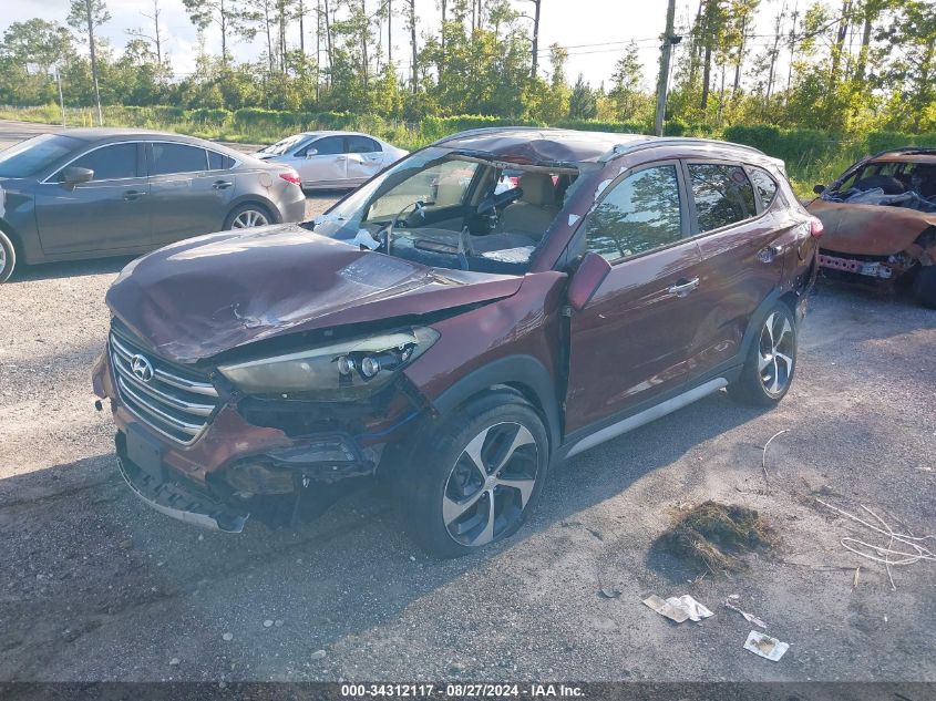 KM8J33A20HU405918 2017 Hyundai Tucson Limited