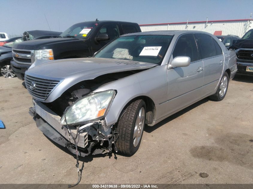 2005 Lexus Ls 430 VIN: JTHBN36F955001986 Lot: 34319638