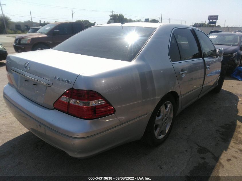 2005 Lexus Ls 430 VIN: JTHBN36F955001986 Lot: 34319638