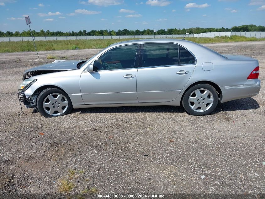 2005 Lexus Ls 430 VIN: JTHBN36F955001986 Lot: 34319638