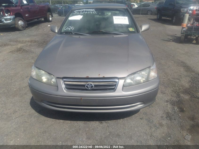 2001 Toyota Camry Le VIN: 4T1BF22K61U127004 Lot: 34322140