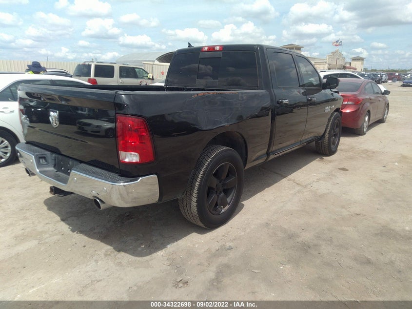 2017 RAM 1500 SLT VIN: 1C6RR6TT4HS786124