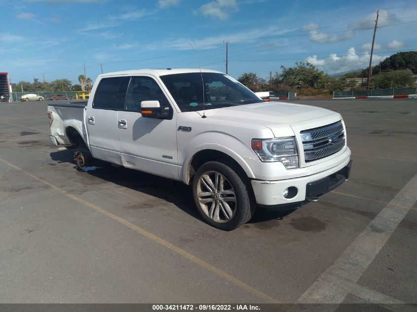 2014 Ford F-150 Limited VIN: 1FTFW1ET1EFB10254 Lot: 34211472