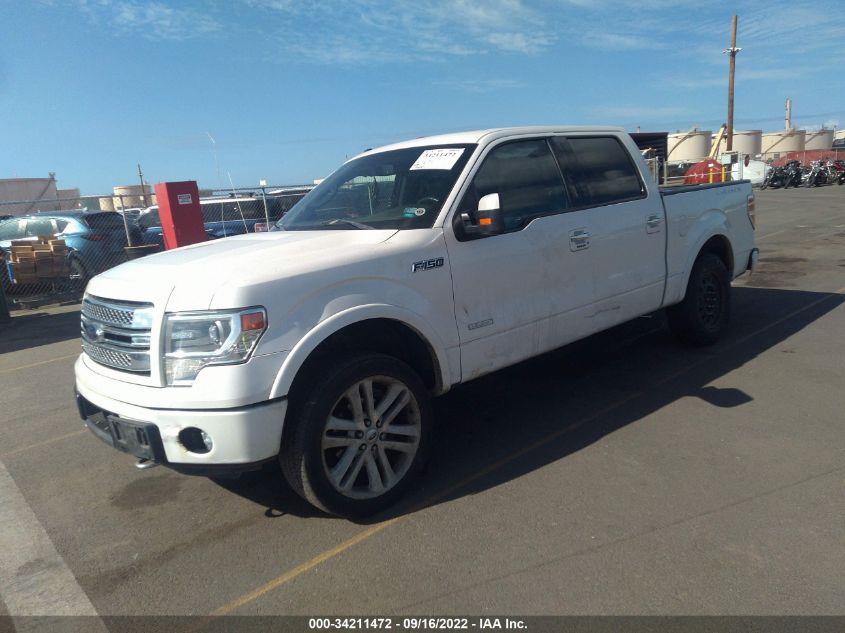 1FTFW1ET1EFB10254 2014 Ford F-150 Limited