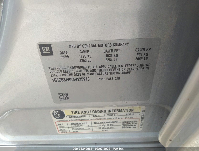 1G1ZB5EB5A4135910