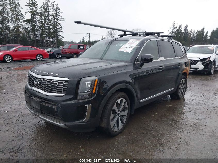 VIN 5XYP3DHC0LG060760 2020 KIA Telluride, EX no.2