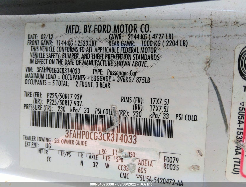 3FAHP0CG3CR314033