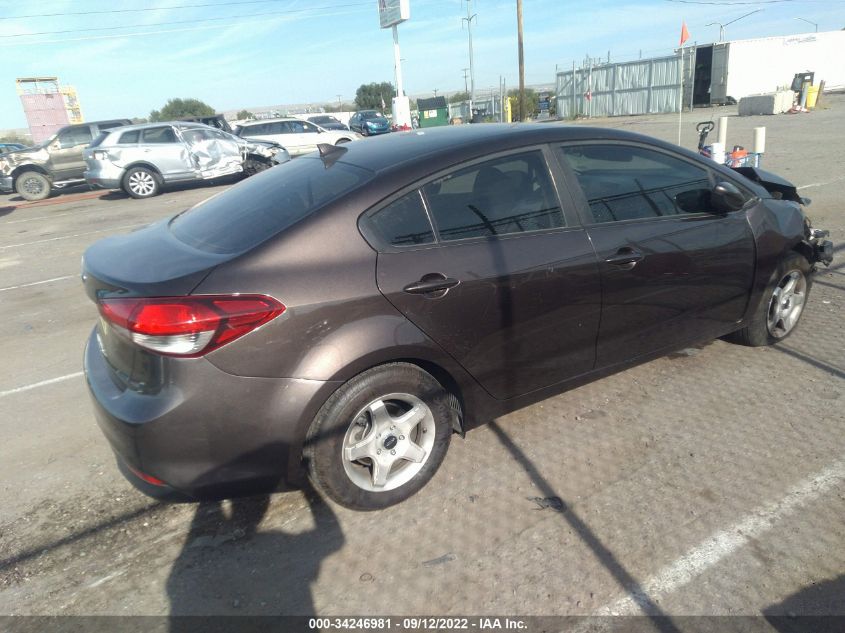 2017 Kia Forte Lx VIN: 3KPFL4A72HE085964 Lot: 34246981