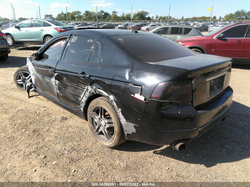 2008 Acura Tl 3.2 VIN: 19UUA66238A031633 Lot: 34280361