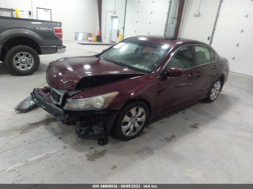 2010 Honda Accord 2.4 Ex-L VIN: 1HGCP2F81AA038948 Lot: 34400032