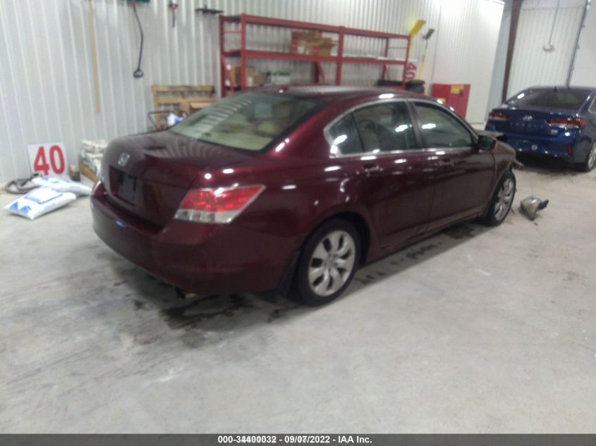 2010 Honda Accord 2.4 Ex-L VIN: 1HGCP2F81AA038948 Lot: 34400032