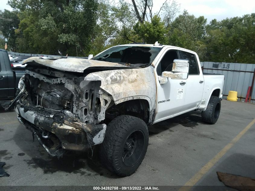 2020 Chevrolet Silverado 2500Hd 4Wd Standard Bed High Country VIN: 1GC4YREY4LF172885 Lot: 34282758