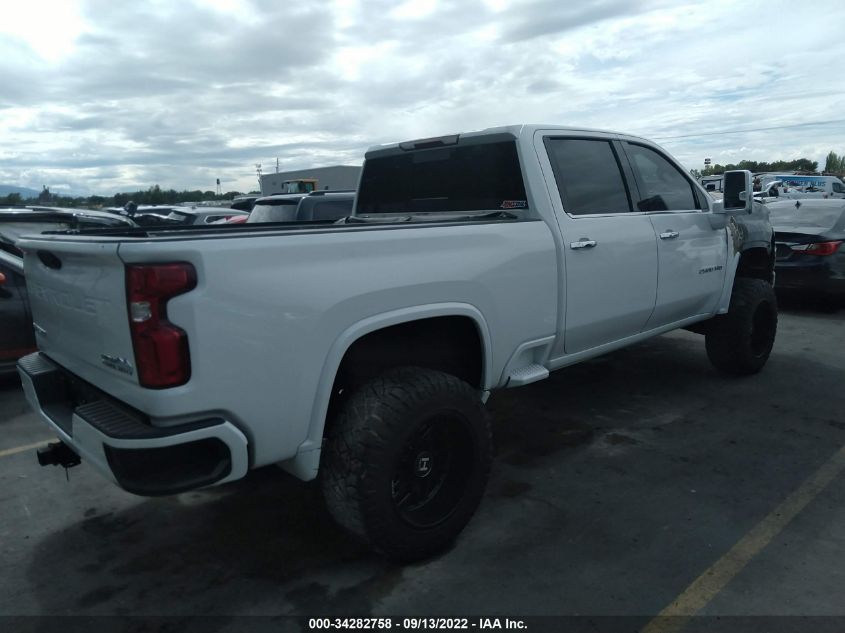 2020 Chevrolet Silverado 2500Hd 4Wd Standard Bed High Country VIN: 1GC4YREY4LF172885 Lot: 34282758