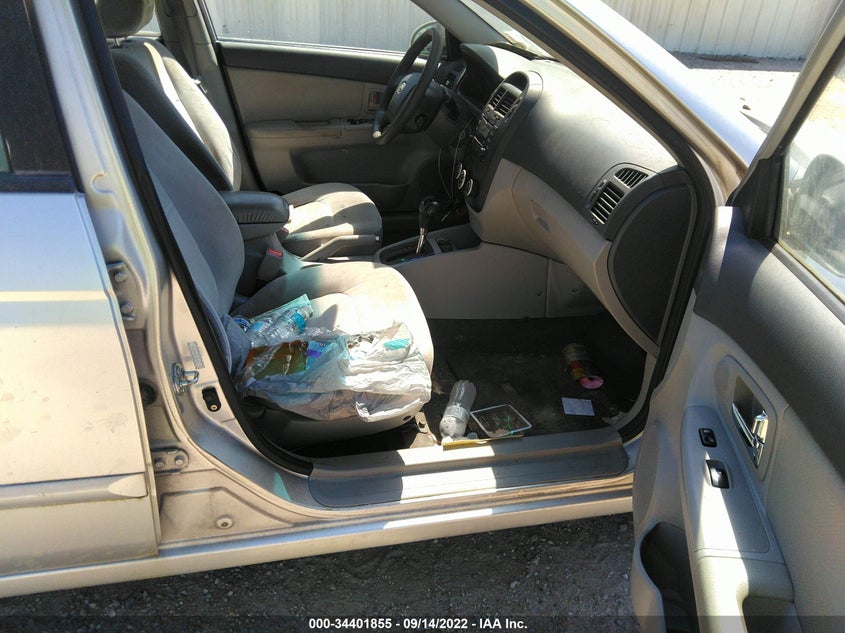 2008 Kia Spectra Ex VIN: KNAFE121985551448 Lot: 34401855