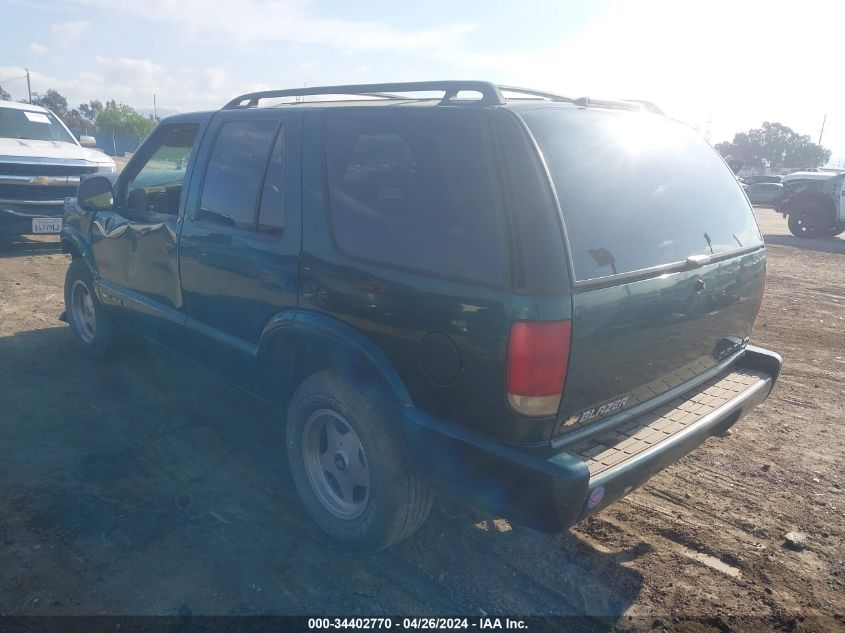 1996 Chevrolet Blazer VIN: 1GNCS13W3T2301195 Lot: 34402770