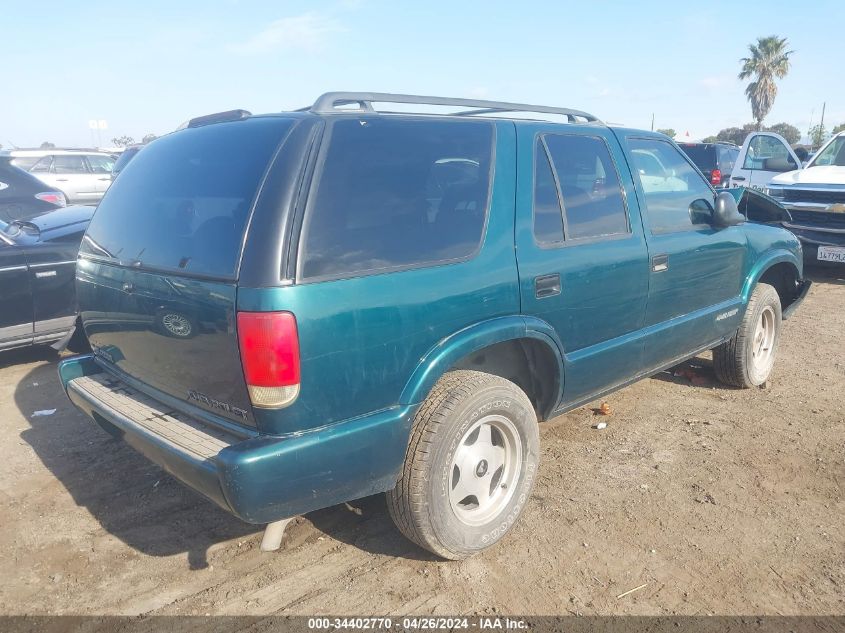 1996 Chevrolet Blazer VIN: 1GNCS13W3T2301195 Lot: 34402770